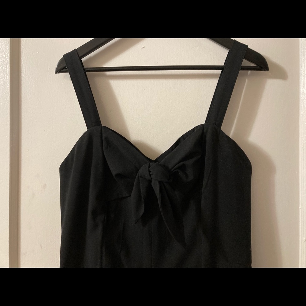 Sweetheart Neck Black Jumpsuit